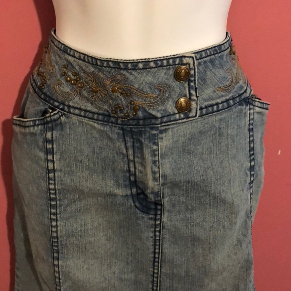 JEAN skirt - Picture 3 of 5